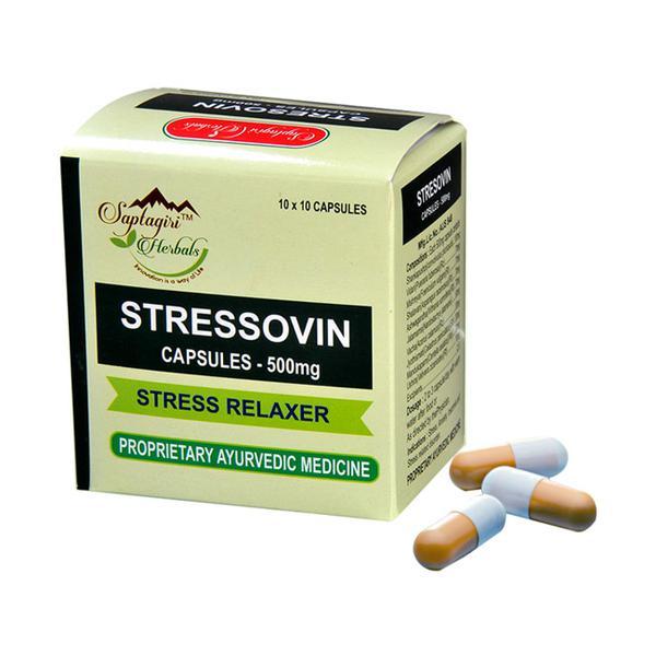 Saptagiri Herbals Stressovin Capsule 10's