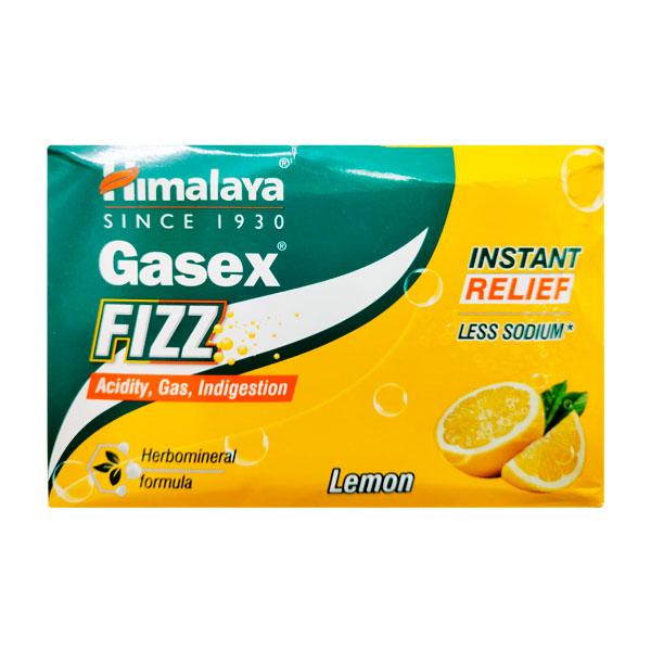Himalaya Gasex Instant Relief Lemon Fizz Sachet - Pack of 25 x 5 gm ...