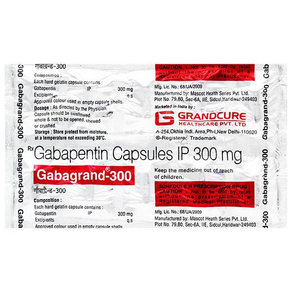 GABAGRAND 300 Capsule 10's