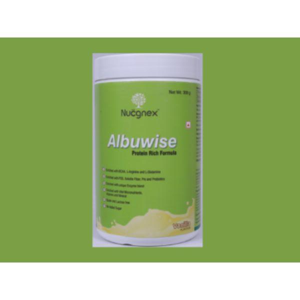 Nucgnex Albuwise Protein Powder - Vanilla Flavour 300 gm