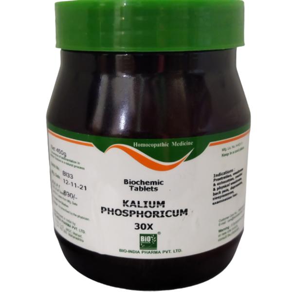 Bio-India's Biochemic Tablet - Kalium Phosphoricum 30X 450 gm Online at ...