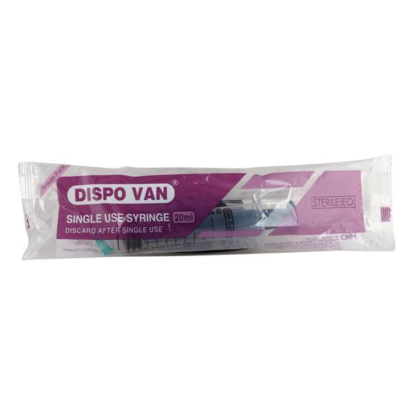 Buy Dispovan 21G Syringe 20 ml Online at Discounted Price | Netmeds