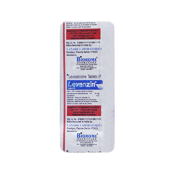 LEVENZIN 5mg Tablet 10's