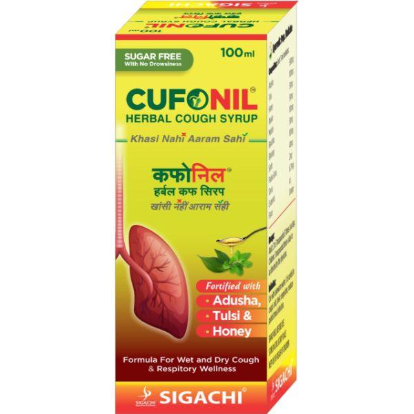 Cufonil Herbal Cough Syrup 100 ml Online at Best Price - Cough & Cold ...