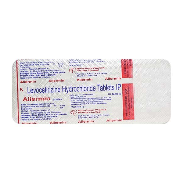 ALLERMIN 5mg Tablet 10's