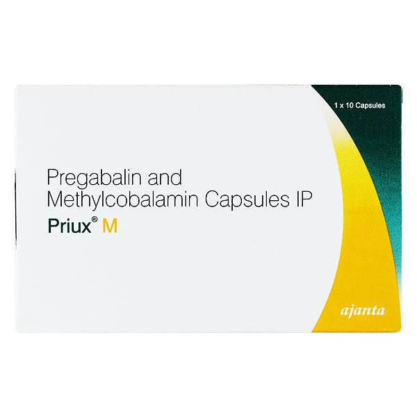 Priux M Capsule 10's Price, Uses, Side effects | Netmeds