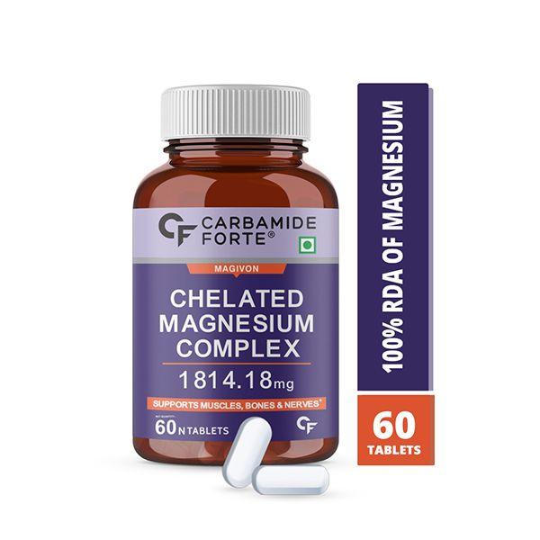 CF Magivon Chelated Magnesium Complex 1814.18mg Veg Tablet 60's Online ...