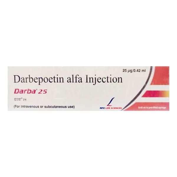 Darba 25Mcg Injection(Pfs) 0.42ml