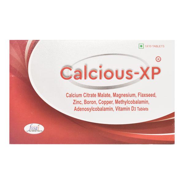 CALCIOUS XP Tablet 10's Price, Uses, Side effects, Substitutes | Netmeds