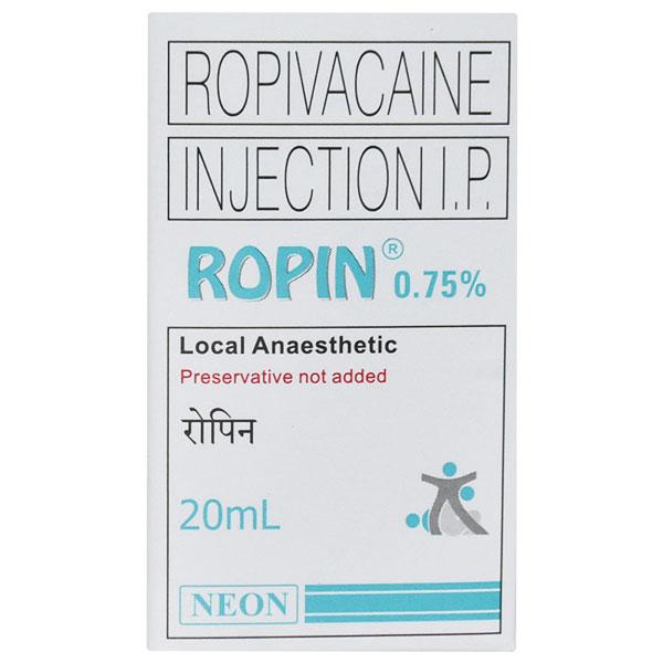 ROPIN 0.75% INJECTION 20ML