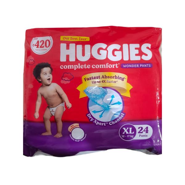 Buy Huggies Complete Comfort Wonder Diaper Pants (XL) 24's Online