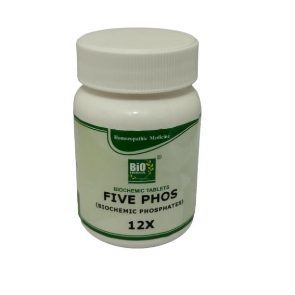 Bio-India's Biochemic Tablet - Five Phos 12X 25 gm Online at Best Price ...