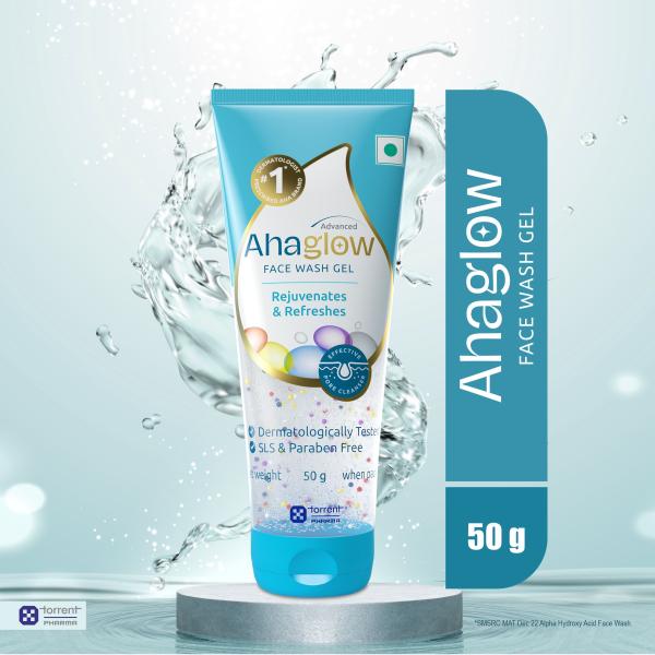 AHAGLOW ADVANCED Face Wash Gel 50gm 50 GM