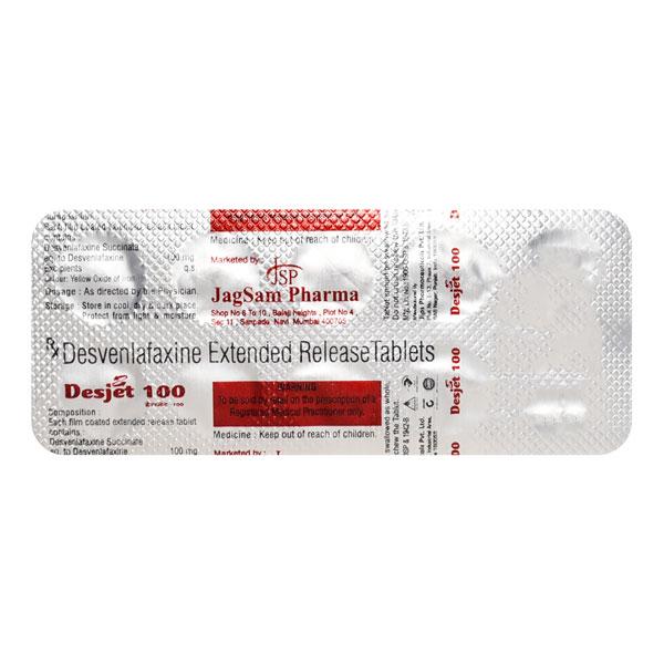 Desjet 100Mg Tablet 10's : Price, Uses, Side Effects | Netmeds