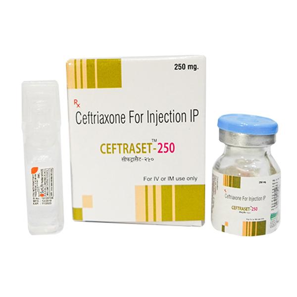 CEFTRASET 250 Injection 1's