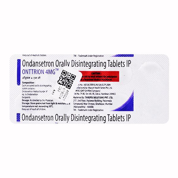 ONTTRION 4mg Tablet 10's