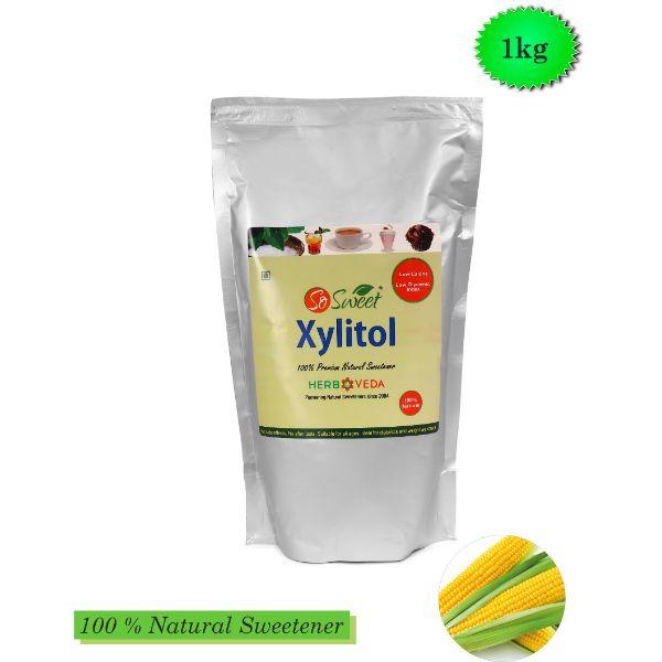 So Sweet 100% Natural Sugarfree Sweetener Xylitol Powder 1000 gm ...