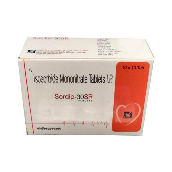 SORDIP 30 SR Tablet 10's