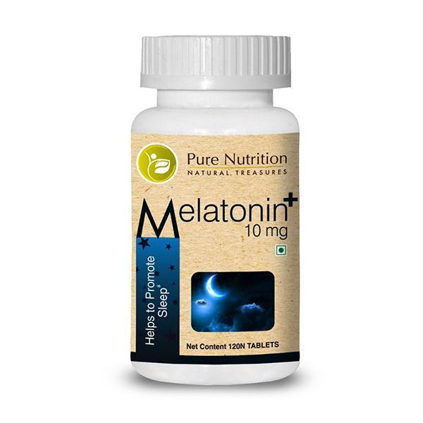 Buy Pure Nutrition Melatonin+ 10 mg Tablets 120's Online at Discounted ...