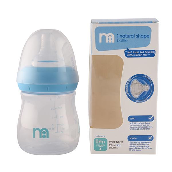 Mothercare Wide Neck Bottle Blue 150 ml