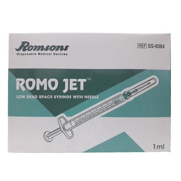 Romsons Romo Jet Syringe with Needle 1 ml (23G) (SS-6084) Online at ...
