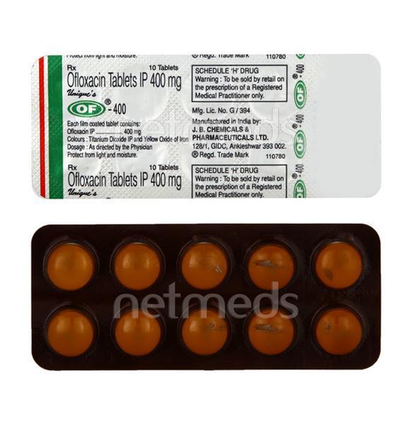 OF 400mg Tablet 10'S Price, Uses, Side effects, Substitutes | Netmeds