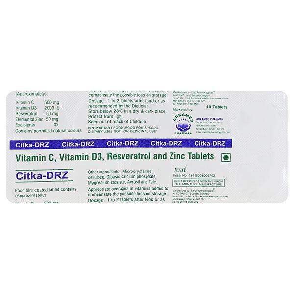 CITKA DRZ Tablet 10's