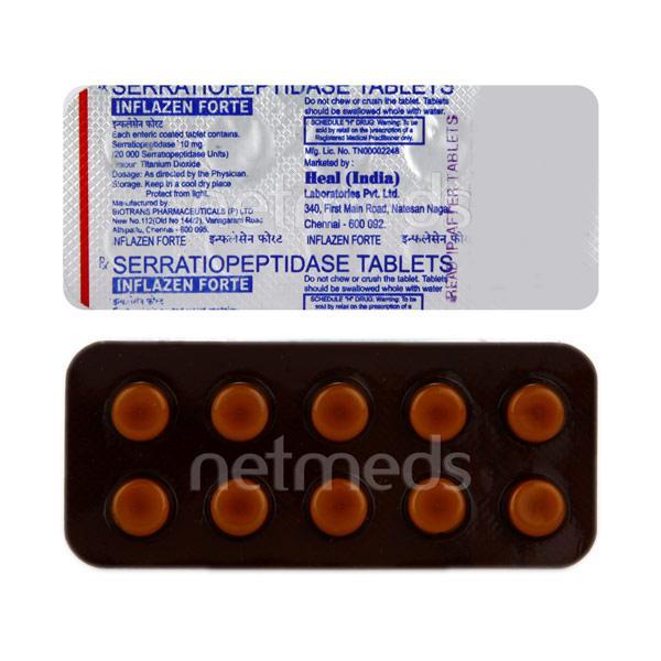 Inflazen Forte Tablet 10'S