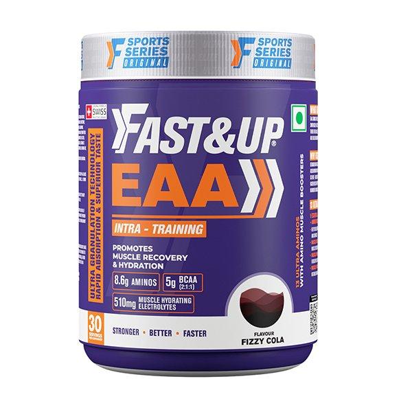 Fast&Up EAA Intra Training Supplement (30 Servings) - Fizzy Cola ...