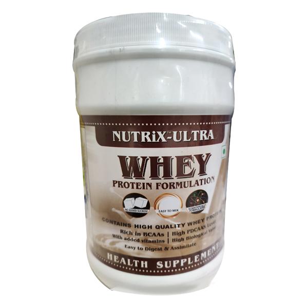 Nutrix Ultra Whey Protein Powder 500 gm
