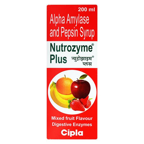 NUTROZYME PLUS MIXED FRUIT FLAVOUR Syrup 200ml : Uses, Side Effects ...