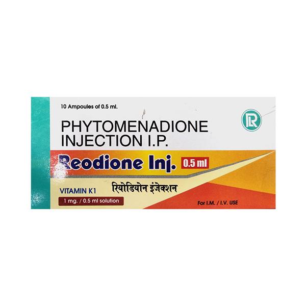 REODIONE 1mg Injection 0.5ml Price, Uses, Side effects, Substitutes ...