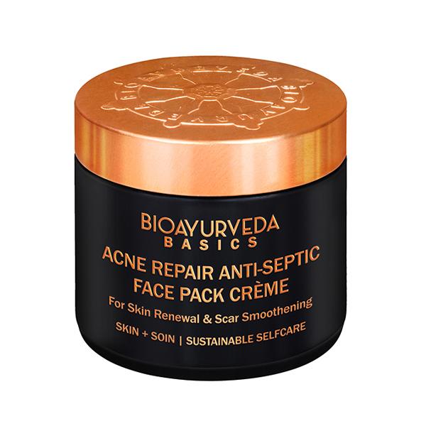 Buy Bioayurveda Basics Acne Repair Anti-Septic Face Pack Creme 120 gm ...