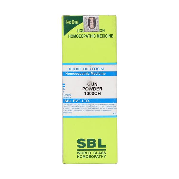 Buy SBL Gun Powder 1M Liquid 30 ml Online at Discounted Price | Netmeds