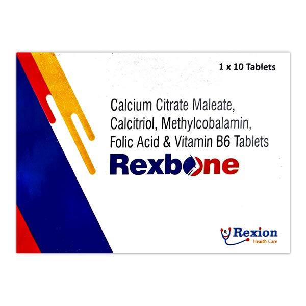 REXBONE Tablet 10's Price, Uses, Side effects, Substitutes | Netmeds
