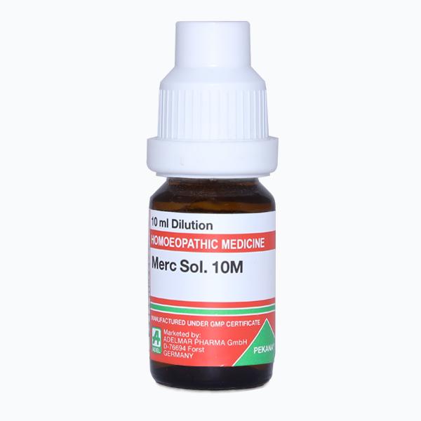 Buy Adel Merc Sol. 10M Liquid 10 ml Online at Discounted Price | Netmeds