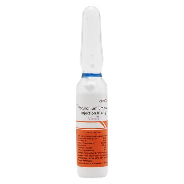 VIBRO 4mg Injection 1's