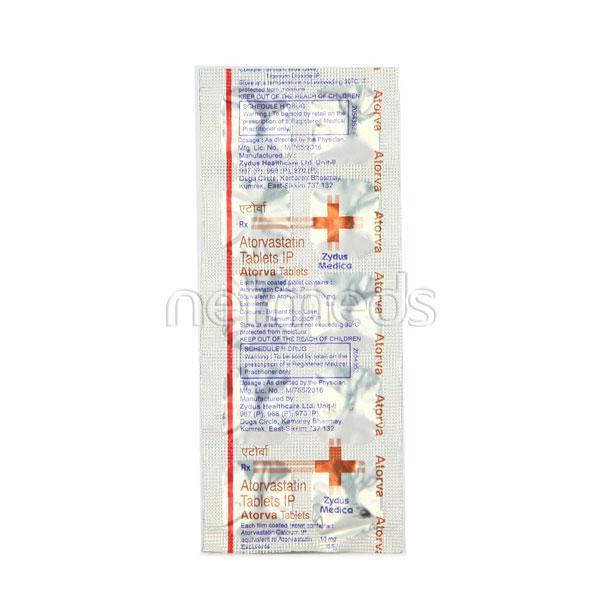 Atorva 10mg Tablet 10'S