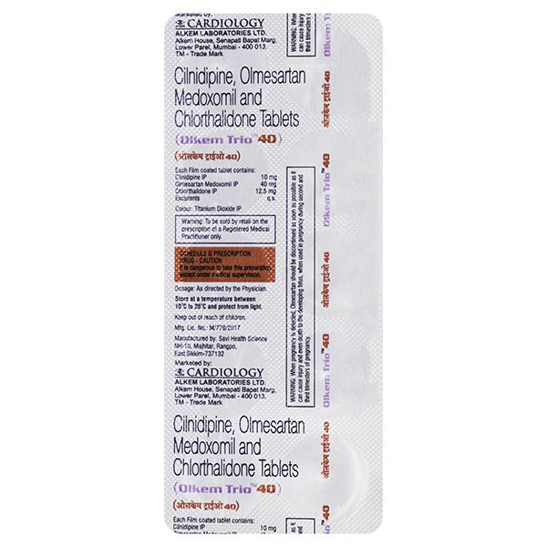olkem trio 40mg tablet