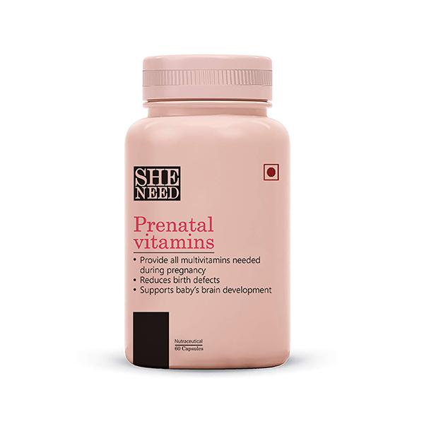 She Need Prenatal Vitamins Tablet 60's Online at Discounted Price | Netmeds
