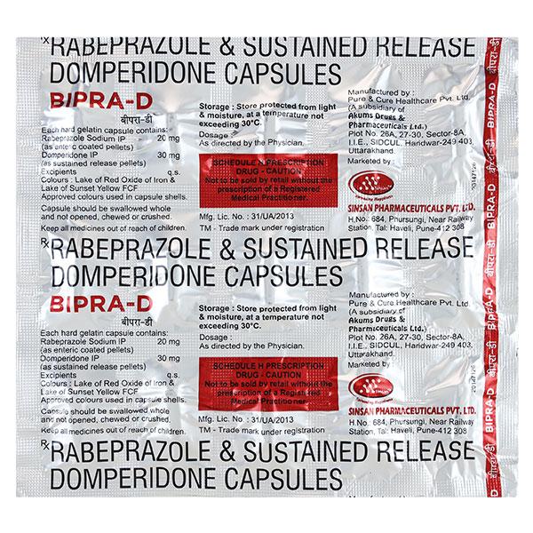 Bipra D Capsule 10'S