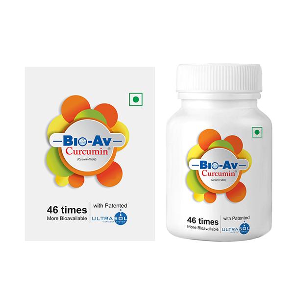 Bio-Av Curcumin 250 mg Veg Tablet 30's