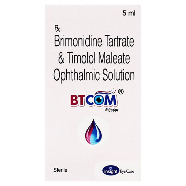 BTCOM Ophthalmic Solution 5ml Price, Uses, Side effects, Substitutes ...