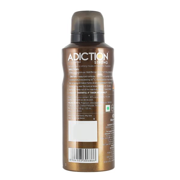 Buy Adiction Deodorant Strong Hawaii 150 ml Online at Discounted
