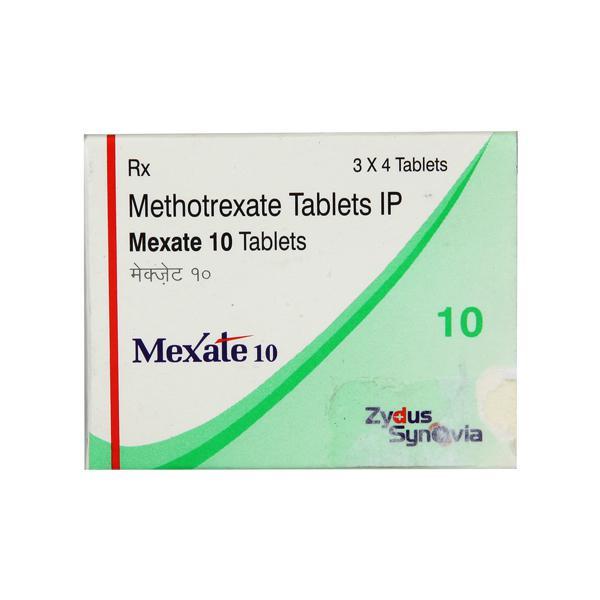 Mexate 10mg Tablet 4'S