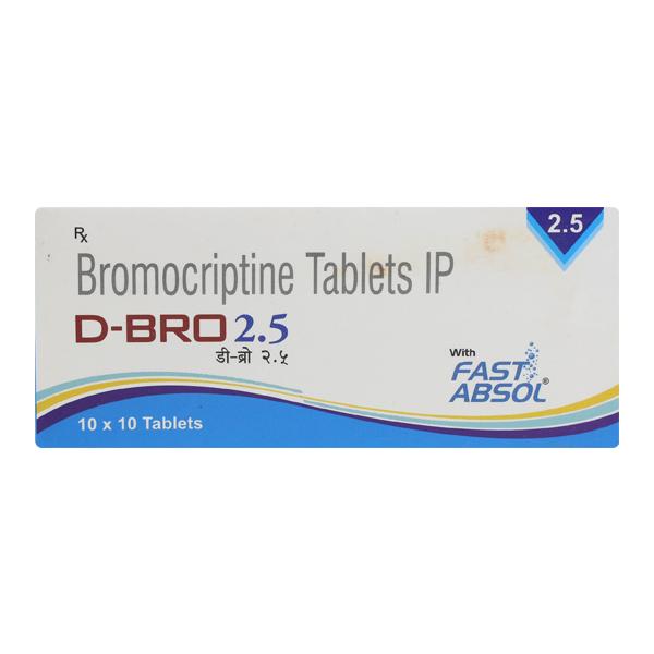 Dbro 2.5mg Tablet 10'S