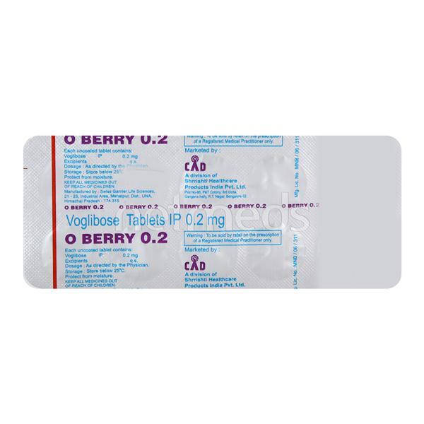 O Berry 0.2mg Tablet 10'S : Uses, Side Effects, Price | Netmeds