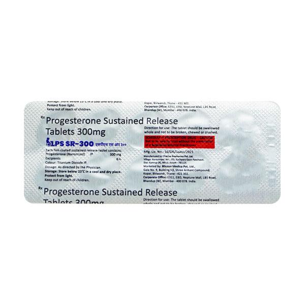 LPS SR 300mg Tablet 10's Price, Uses, Side effects, Substitutes | Netmeds