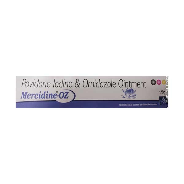 MERCIDINE OZ Ointment 15gm Price, Uses, Side effects, Substitutes | Netmeds