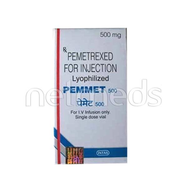 Pemmet 500mg Injection 1's : Uses, Side Effects, Price | Netmeds